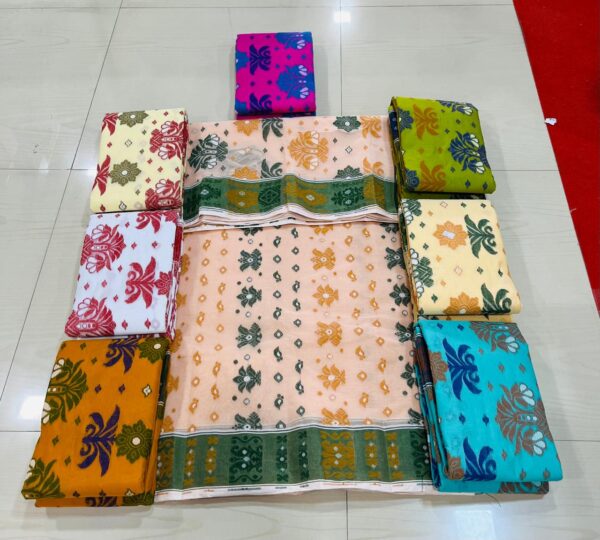 Handloom Jamdani Saree - Image 2