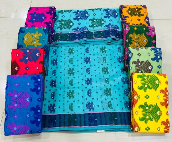 Handloom Jamdani Saree - Image 3